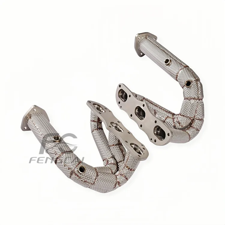 Custom Exhaust Manifold Headers for Porsche 911 997.1 3.6L SS304 Insulated Equal Length Racing Design 1:1 Perfect Match — image 4