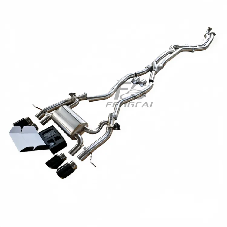 OEM Sus304 Equal-length Exhaust Pipes with Z Pipe for BMW M3/M4 G80/G82 3.0T 2021-2024 SS304 Valvetronic Exhaust Catback Muffler — image 5