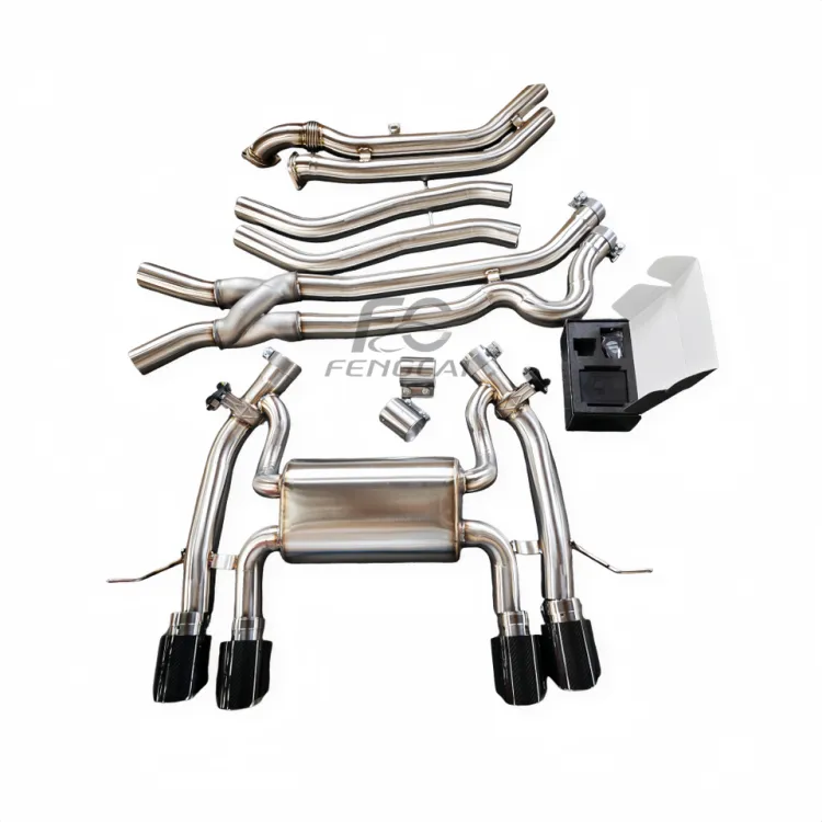 OEM Sus304 Equal-length Exhaust Pipes with Z Pipe for BMW M3/M4 G80/G82 3.0T 2021-2024 SS304 Valvetronic Exhaust Catback Muffler — image 6
