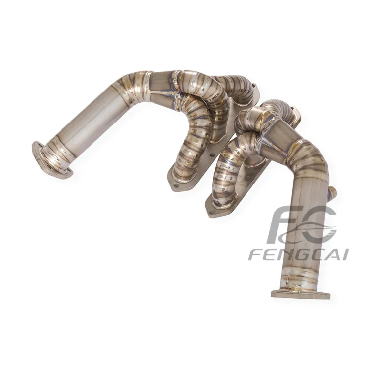 Custom Titanium Alloy Exhaust Manifold Headers for Porsche 987 Cayman Boxster 2.9L Equal Length Racing Design Racing Car Upgrade — image 5