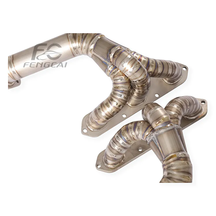 Custom Titanium Alloy Exhaust Manifold Headers for Porsche 987 Cayman Boxster 2.9L Equal Length Racing Design Racing Car Upgrade — image 6
