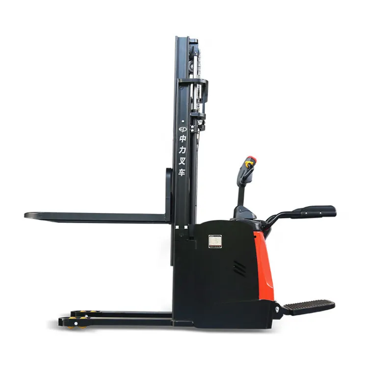 Electric 1400kg 1500 Kg 1600kg 3meters 3.6m 3.9m Stacker for Lifting Goods — image 2