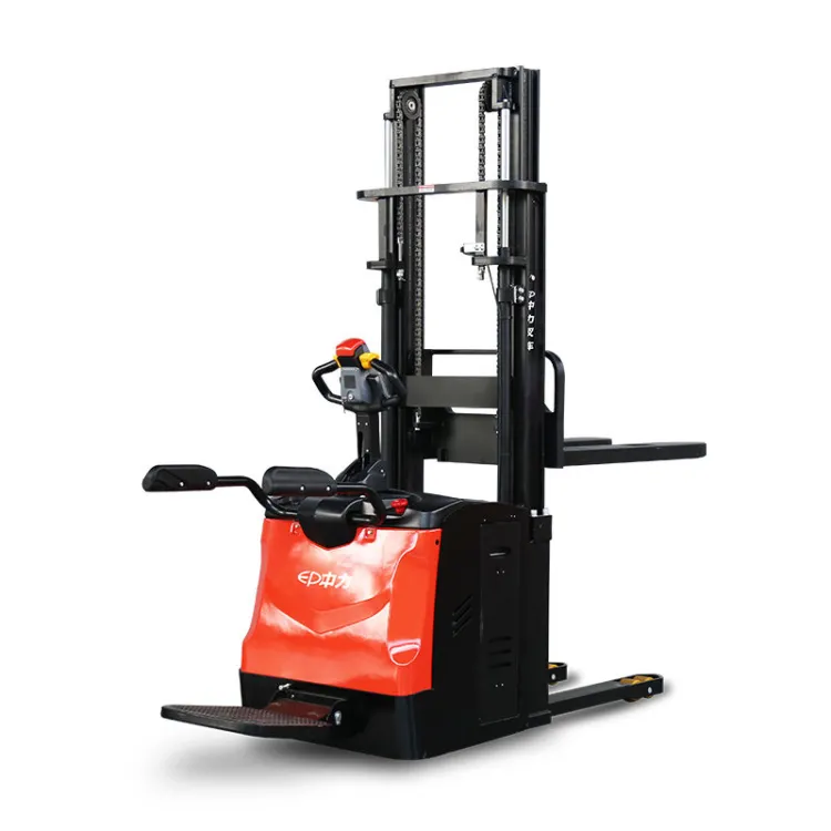 Electric 1400kg 1500 Kg 1600kg 3meters 3.6m 3.9m Stacker for Lifting Goods — image 3
