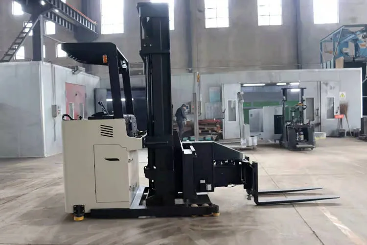 Narrow Aisle 3 Way Pallet Stacker 1.5 Ton Load Capacity — image 1