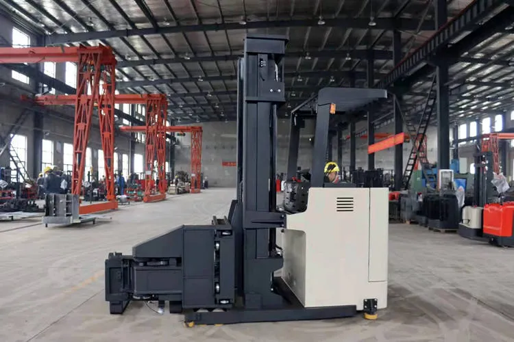 Narrow Aisle 3 Way Pallet Stacker 1.5 Ton Load Capacity — image 2