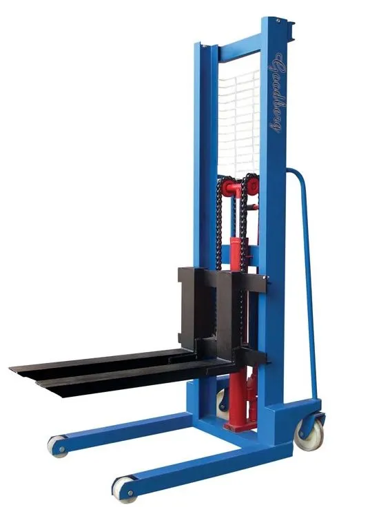 JICHUAN Lightweight Hand Pallet Stacker SDDJ850/1100/1300/1500/1700 400kg Load Capacity — image 7