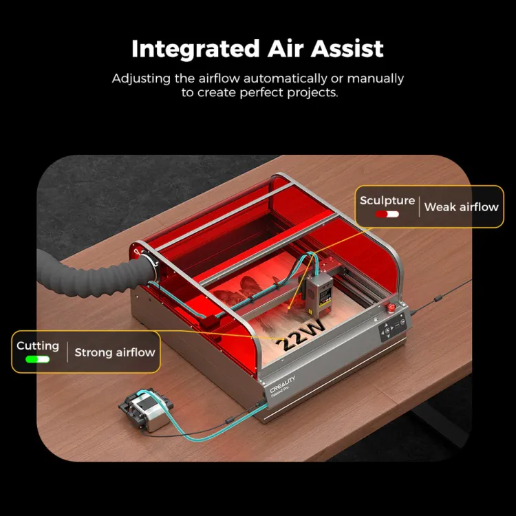 Creality Falcon2 Pro Enclosed Laser Engraver Cutter 40W — image 3