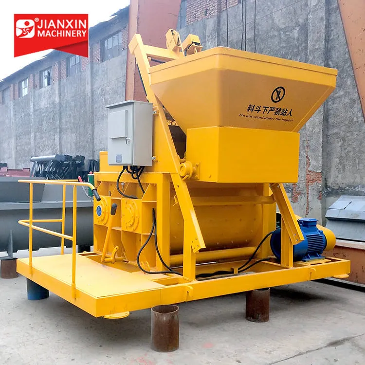 Fully Automatic Concrete Mixer with a Compact Dual-shaft Design, Featuring the Motor As the Core Component — image 2
