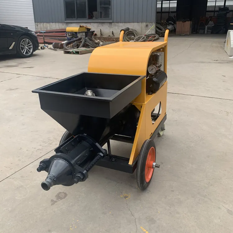 Putty Concrete Mixer Mortar Plastering Spray Pump Machine — image 2
