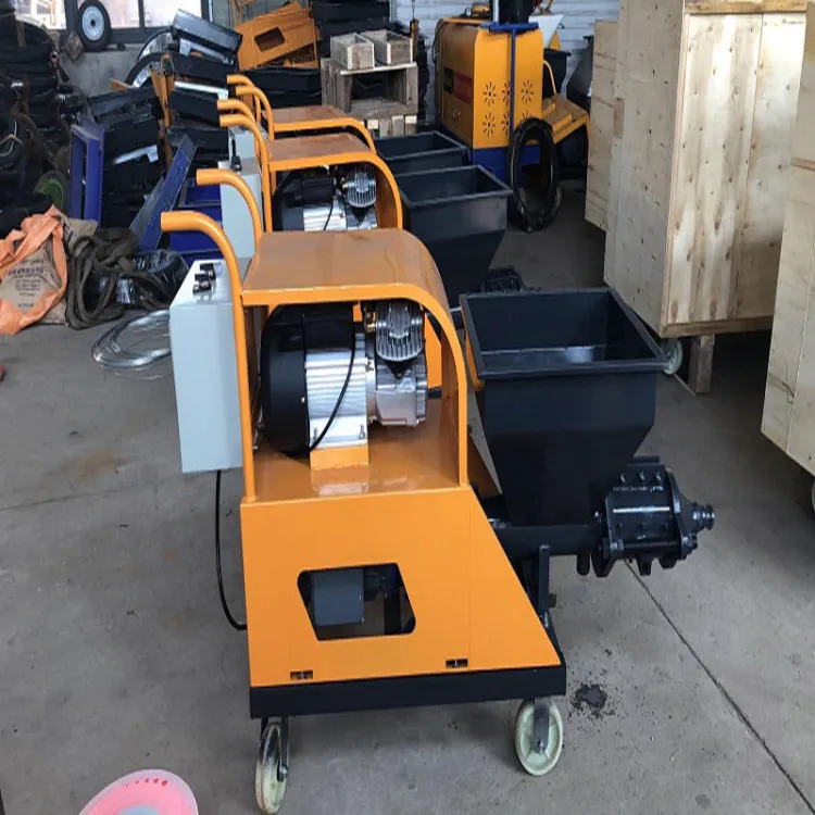 Putty Concrete Mixer Mortar Plastering Spray Pump Machine — image 5