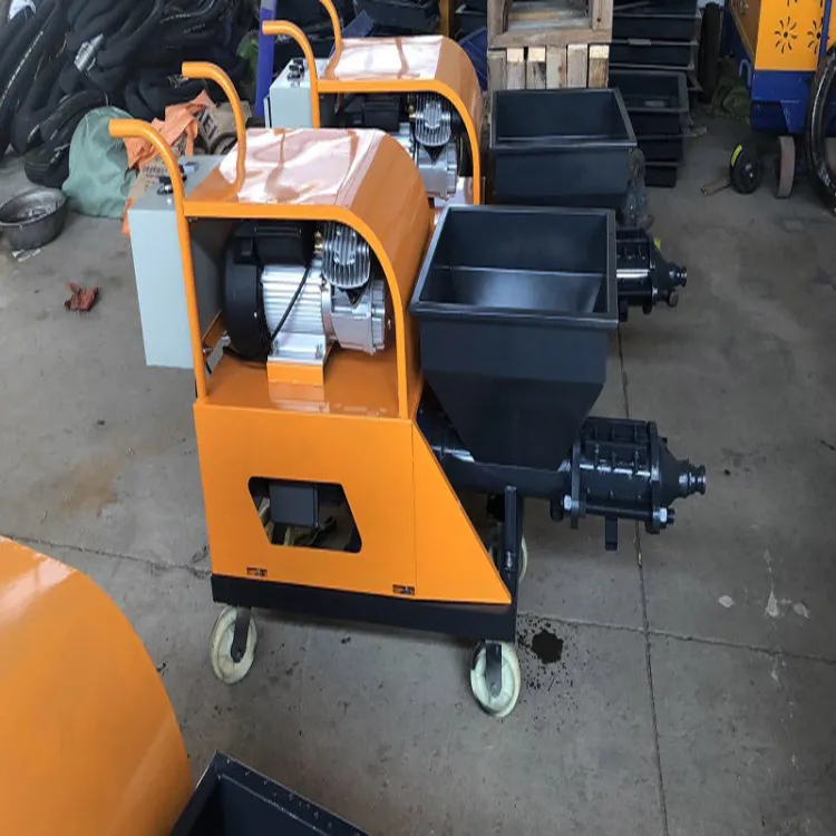 Putty Concrete Mixer Mortar Plastering Spray Pump Machine — image 6