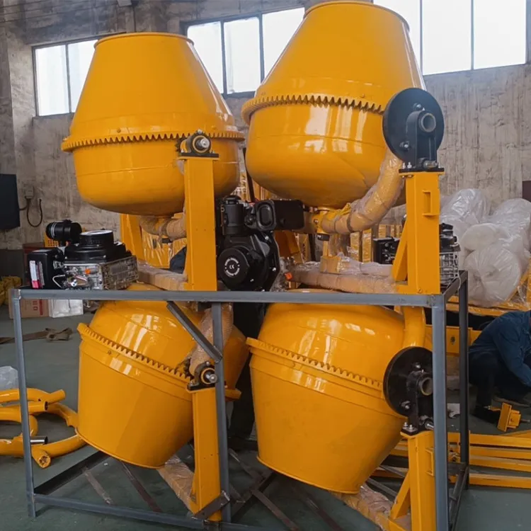 Building Construction1m³ Mini Crawler Concrete Mixer Dumper Rubber Track Transport Concrete Mixing Machine — image 6