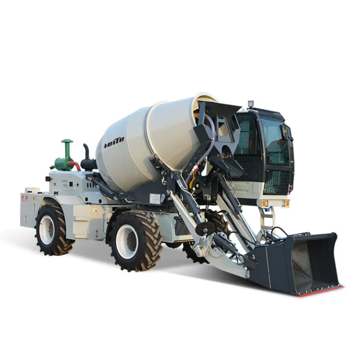 Concrete Transit Self Loading Concrete Mixer Truck Mini Diesel Self Loading Mobile Concrete Mixer Trucks — image 1