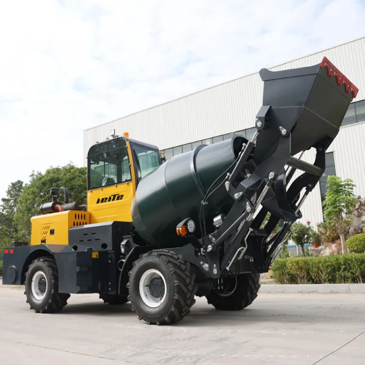 Concrete Transit Self Loading Concrete Mixer Truck Mini Diesel Self Loading Mobile Concrete Mixer Trucks — image 2