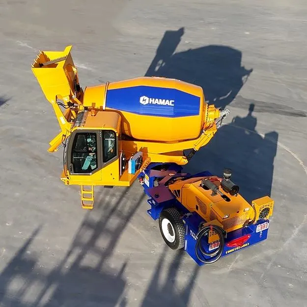 HAMAC 3.5 Cubic Meters Mobile Portable Self Loading Cement Concrete Mixer Truck — image 3