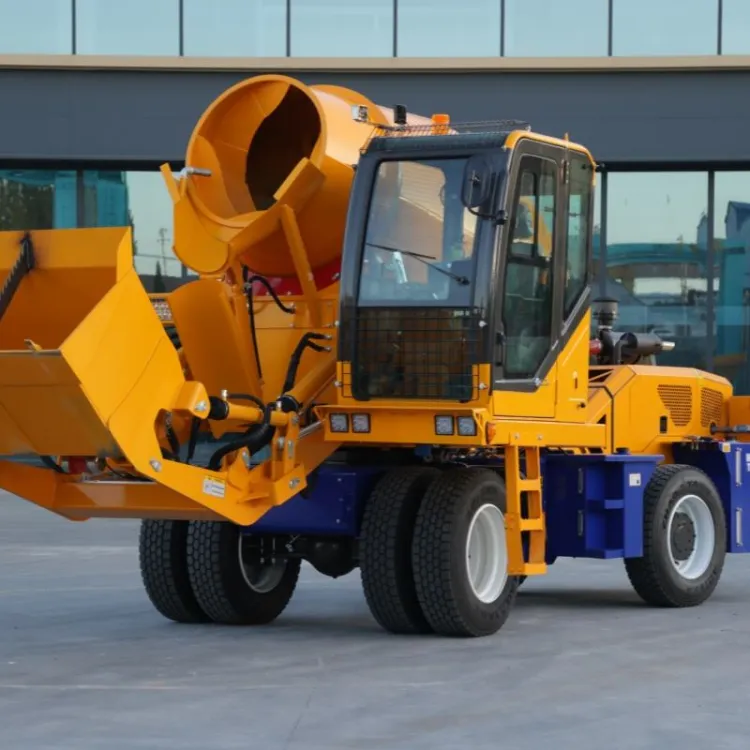 HAMAC 3.5 Cubic Meters Mobile Portable Self Loading Cement Concrete Mixer Truck — image 7