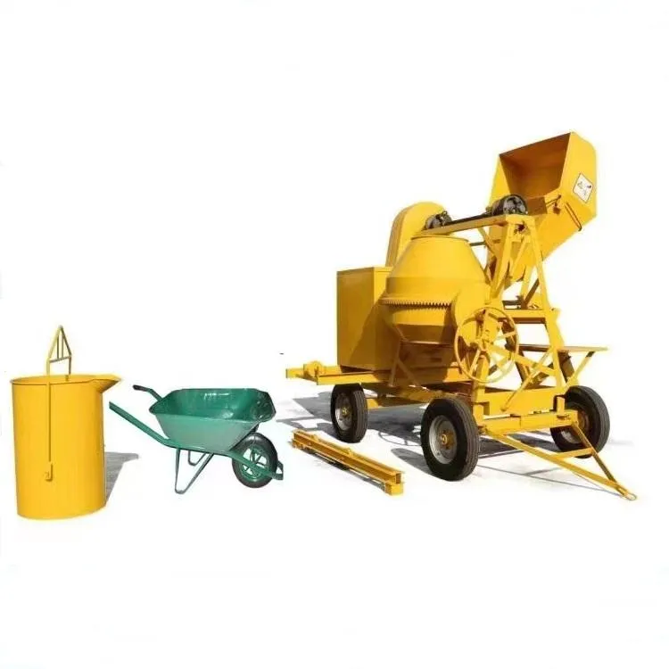 Brand 500L Cement Mixer for Construction Self-Dumping Diesel Manual Unloading Pump Motor Engine Core Components for Concrete — image 5