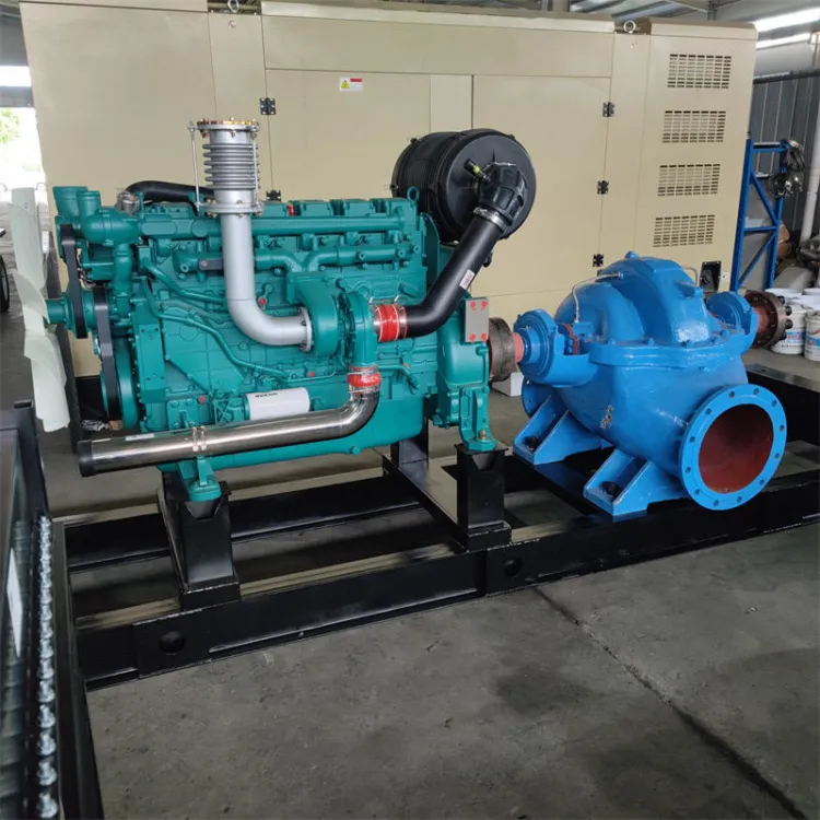 High flow agricultural irrigation double suction centrifugal pump — image 2
