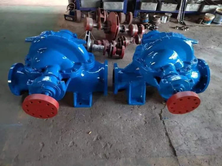High flow agricultural irrigation double suction centrifugal pump — image 6
