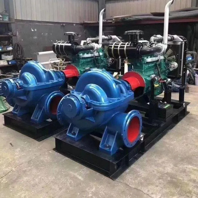 High flow agricultural irrigation double suction centrifugal pump — image 7