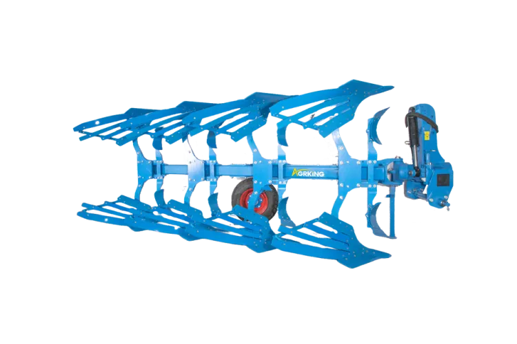 Agrking Farming Equipment Hydraulic Furrow Plow with Bearing Tractor Hitch Reversible Share Plough Long Service Life — image 4