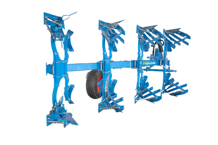 Agrking Farming Equipment Hydraulic Furrow Plow with Bearing Tractor Hitch Reversible Share Plough Long Service Life — image 5