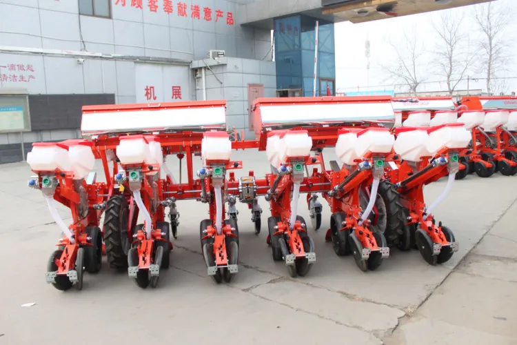 4 Row Corn Seeder Fertilizer Machine Tractor Driven with Gearbox As Core Component — image 2