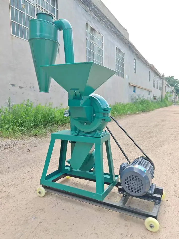 Henglu Agricultural Multifunctional Electric Motor Corn Wheat Soybean Rice Grain Flour Grinding Mill Machine for Farm — image 3