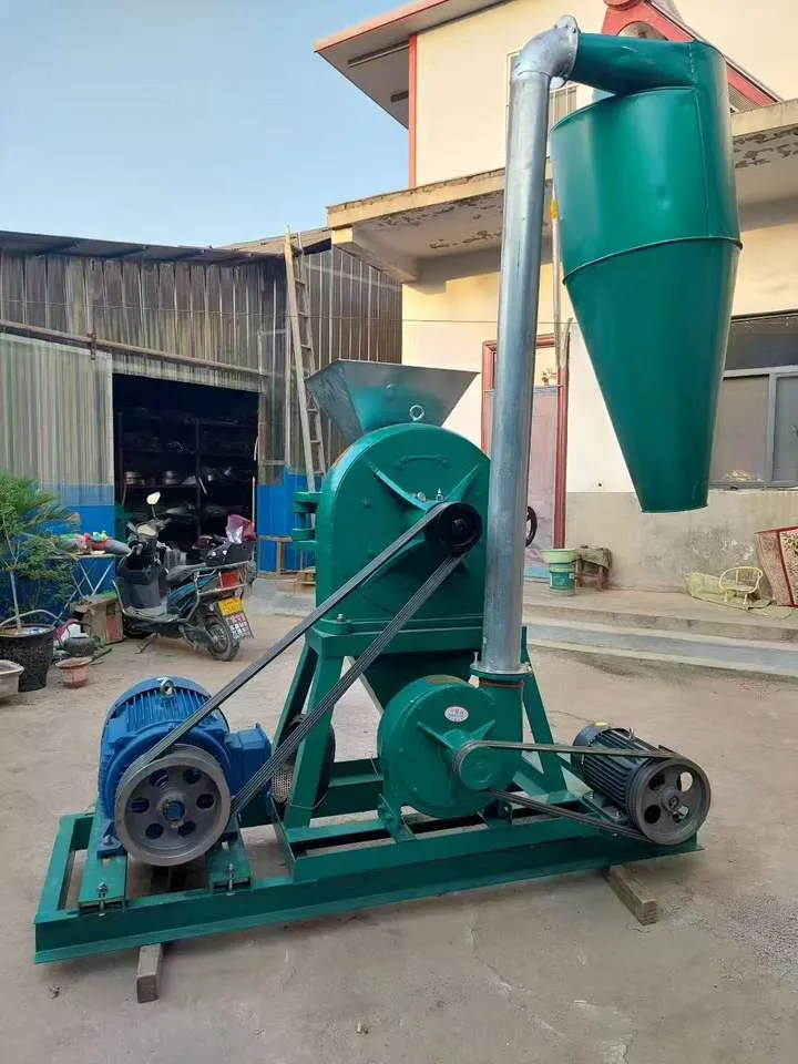 Henglu Agricultural Multifunctional Electric Motor Corn Wheat Soybean Rice Grain Flour Grinding Mill Machine for Farm — image 4