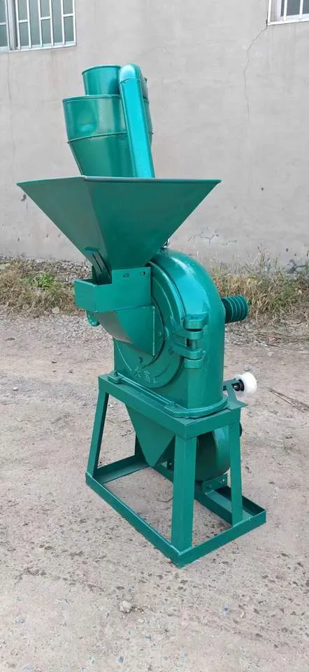 Henglu Agricultural Multifunctional Electric Motor Corn Wheat Soybean Rice Grain Flour Grinding Mill Machine for Farm — image 7