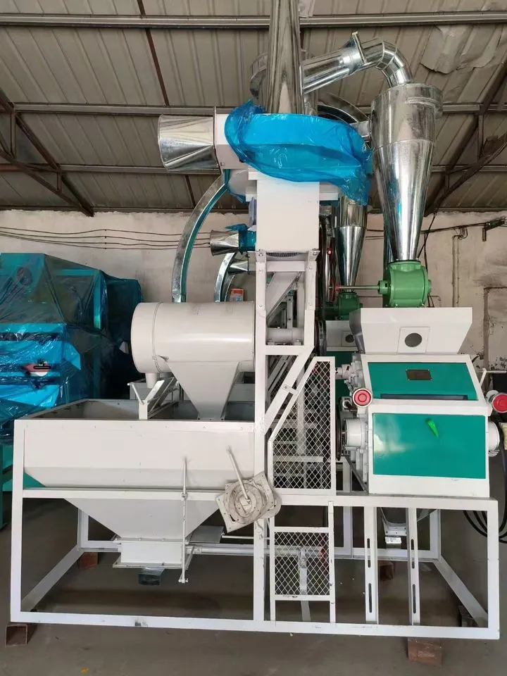 5ton /day FOB 3500USD Commercial Full Automatic Mill Flour Wheat Maize Corn Complete Rice Flour Mill Miller Milling Machine — image 2