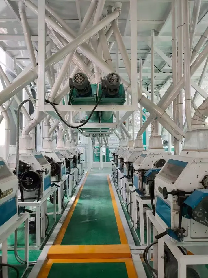 5ton /day FOB 3500USD Commercial Full Automatic Mill Flour Wheat Maize Corn Complete Rice Flour Mill Miller Milling Machine — image 3