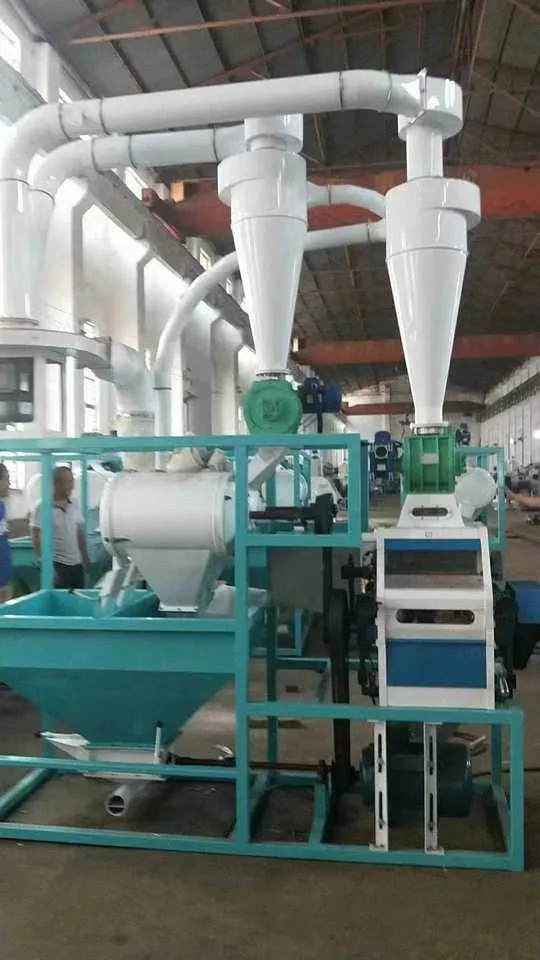 5ton /day FOB 3500USD Commercial Full Automatic Mill Flour Wheat Maize Corn Complete Rice Flour Mill Miller Milling Machine — image 4
