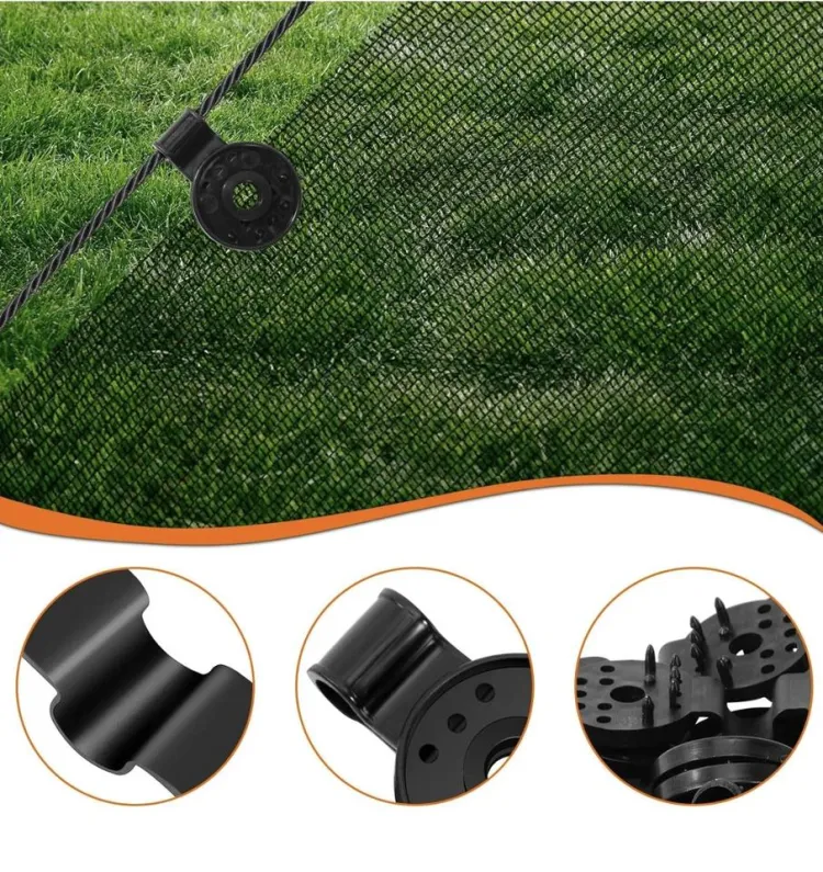 Greenhouse Accessories Snap-In Sunshade Net Fixing Clip Sunscreen Net Clip Garden Supplies for Horticultural Agricultural — image 1