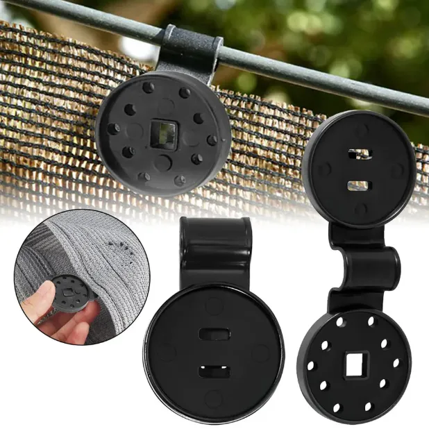 Greenhouse Accessories Snap-In Sunshade Net Fixing Clip Sunscreen Net Clip Garden Supplies for Horticultural Agricultural — image 3