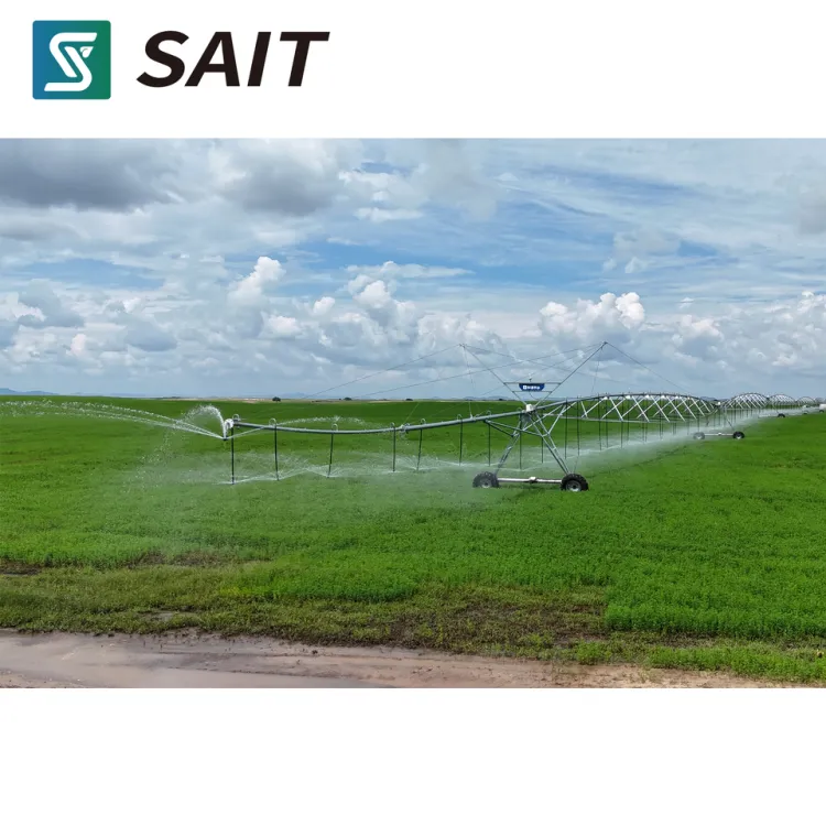 Large Scale Crop Irrigation Equipment Pivot Irrigation with Flexible Water Flow and Reliable Mechanical Drive System — image 2