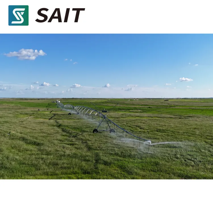 Large Scale Crop Irrigation Equipment Pivot Irrigation with Flexible Water Flow and Reliable Mechanical Drive System — image 3
