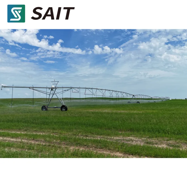 Large Scale Crop Irrigation Equipment Pivot Irrigation with Flexible Water Flow and Reliable Mechanical Drive System — image 4