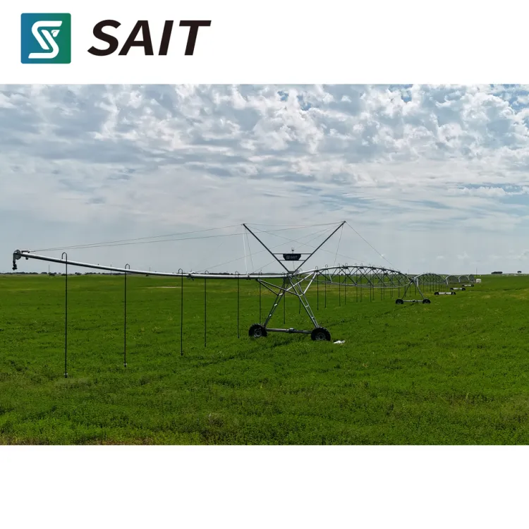 Large Scale Crop Irrigation Equipment Pivot Irrigation with Flexible Water Flow and Reliable Mechanical Drive System — image 5