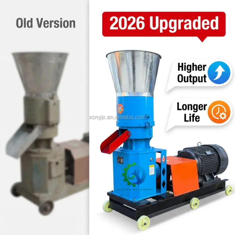 Feed Pellet Mill Machine with 2.5/3/4/6mmMolds for Various Animal Feed Production Poultry Livestock Pelletizer — image 4