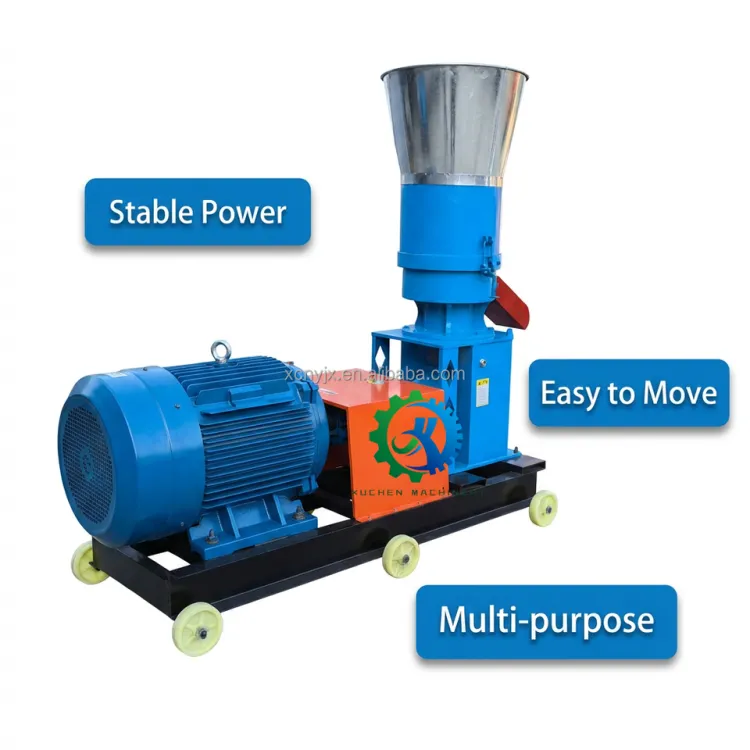 Feed Pellet Mill Machine with 2.5/3/4/6mmMolds for Various Animal Feed Production Poultry Livestock Pelletizer — image 5