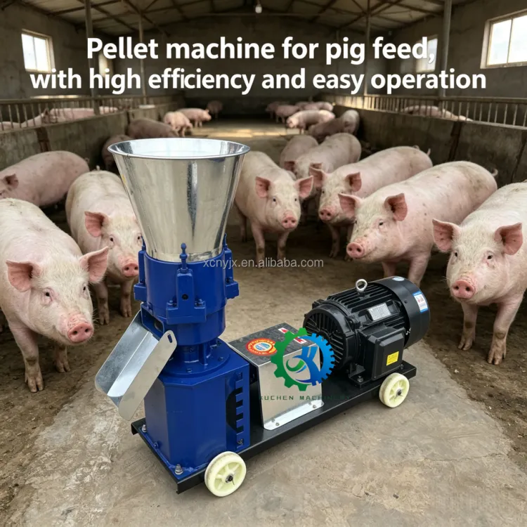 Feed Pellet Mill Machine with 2.5/3/4/6mmMolds for Various Animal Feed Production Poultry Livestock Pelletizer — image 6