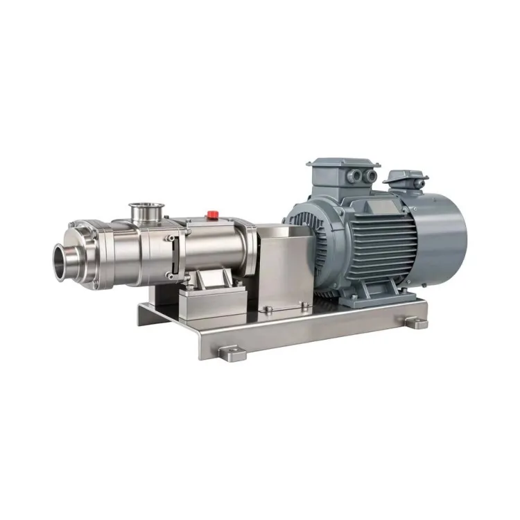 Specialized Agricultural Twin Screw Pump for Liquid Fertilizer Slurry Dispersion Professional High Output Irrigation Pump — image 3