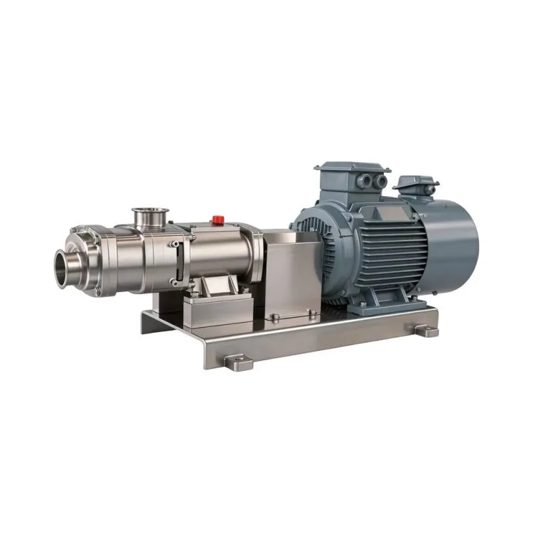 Specialized Agricultural Twin Screw Pump for Liquid Fertilizer Slurry Dispersion Professional High Output Irrigation Pump — image 4