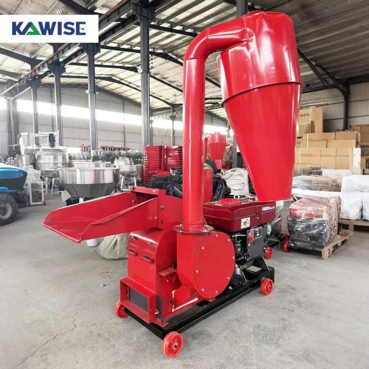 Diesel Powered Feed Hammer Mill Machine for Corn Maize Grain Grinding and Animal Feed Processing — image 2