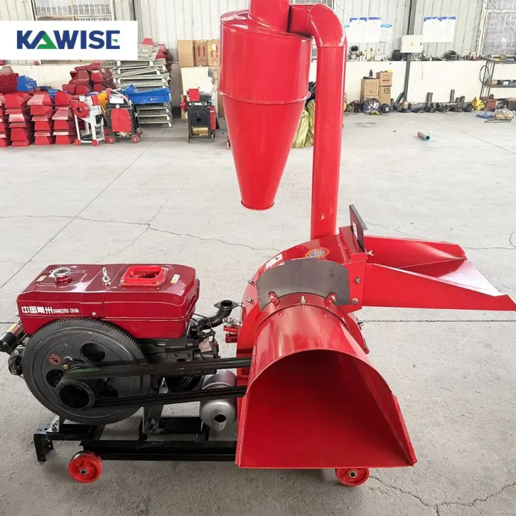 Diesel Powered Feed Hammer Mill Machine for Corn Maize Grain Grinding and Animal Feed Processing — image 4