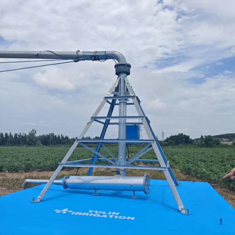 2026 10ha Low Cost Agricultural Equipment Metal Center Pivot Farm Irrigation System Gearbox Motor Pump Engine Core — image 3