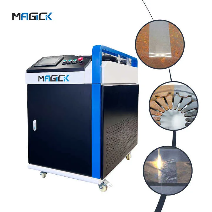 4 in 1 Handheld Laser Cleaning Machine Motor Ce Provided Fiber Laser RAYCUS Water Cooling 1500w 2000w 3000w Raytools — image 6