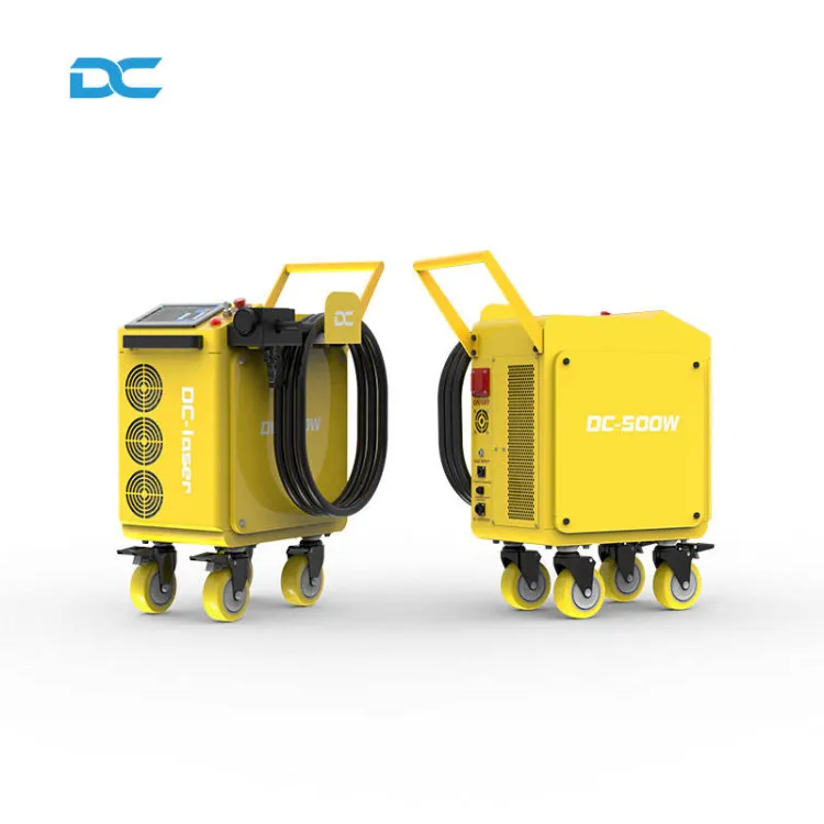 Portable 300W/500W JPT Laser Cleaner Small Handheld Wood/Metal/Fiber Pulse for Stone Competitive Rust Removal Cleaning — image 1
