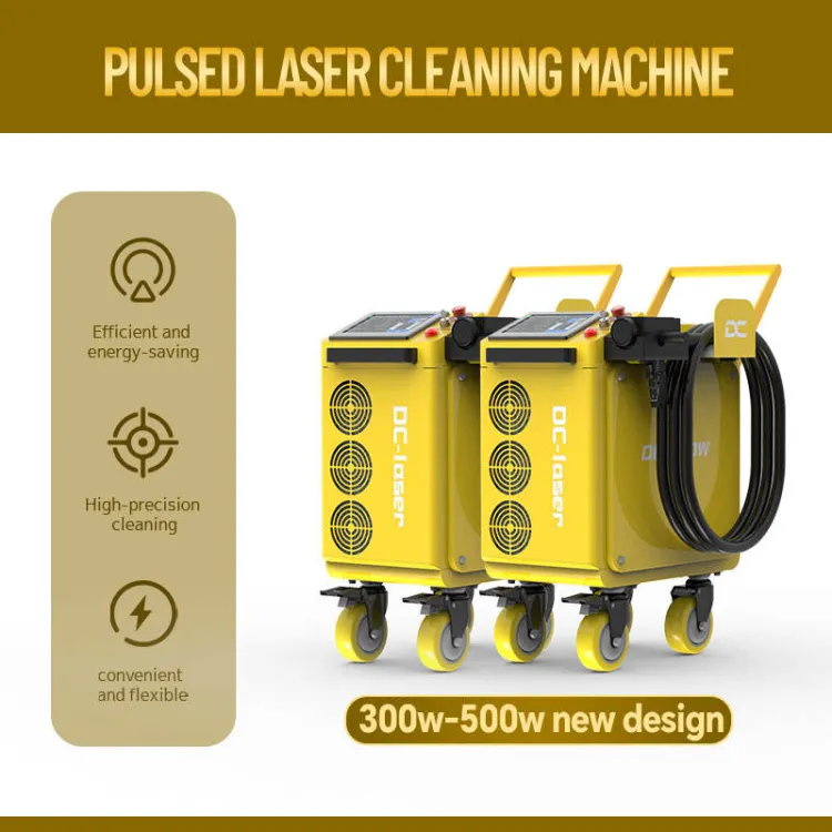 Portable 300W/500W JPT Laser Cleaner Small Handheld Wood/Metal/Fiber Pulse for Stone Competitive Rust Removal Cleaning — image 4